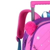 Kit mochila carrinho 16" com orelhinhas de pompom, lancheira térmica 9" e estojo escolar Follow Your Dreams Luluca