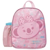 Kit mochila carrinho 2 em 1, lancheira térmica e estojo escolar Lilica Ripilica Charming