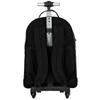 Kit mochila carrinho 2 em 1, lancheira térmica e estojo escolar box preto Up4You