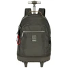 Kit mochila carrinho 2 em 1, lancheira térmica e estojo escolar box verde Up4You