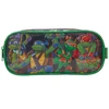 Kit mochila carrinho infantil 16", lancheira térmica e estojo escolar As Tartarugas Ninja X Nickelodeon