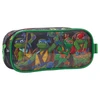 Kit mochila carrinho infantil 16", lancheira térmica e estojo escolar As Tartarugas Ninja X Nickelodeon