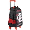 Kit mochila carrinho infantil 16", lancheira térmica e estojo escolar Flamengo R Xeryus
