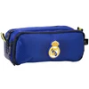 Kit mochila carrinho infantil 16", lancheira térmica e estojo escolar Real Madrid S Xeryus