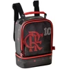 Kit mochila carrinho infantil 2 em 1 13" e lancheira térmica 9" Flamengo