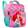Kit mochila carrinho infantil 2 em 1 16", lancheira térmica e estojo escolar Ariel Y Disney Xeryus