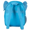 Kit mochila carrinho infantil 2 em 1 18", lancheira térmica e estojo escolar Stitch Disney Luxcel - azul