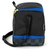 Kit mochila carrinho infantil 2 em 1 18", lancheira térmica e estojo escolar preto Sonic The Hedgehog SEGA Luxcel