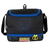 Kit mochila carrinho infantil 2 em 1 18", lancheira térmica e estojo escolar preto Sonic The Hedgehog SEGA Luxcel