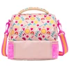 Kit mochila carrinho infantil 2 em 1 360° 17", lancheira térmica e estojo escolar Tween Summer Girl Xeryus