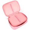Kit mochila carrinho infantil 2 em 1 360° 18", lancheira térmica e estojo escolar box rosa Stitch Disney Luxcel
