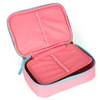 Kit mochila carrinho infantil 2 em 1 com rodinhas de skate 360°, lancheira térmica e estojo escolar box Stitch Disney Luxcel - rosa