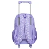 Kit mochila carrinho, lancheira térmica e estojo Snowy 17"