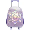 Kit mochila carrinho, lancheira térmica e estojo Snowy 17"