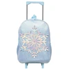 Kit mochila carrinho, lancheira térmica e estojo Snowy 17"