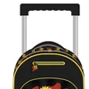 Kit mochila carrinho, lancheira térmica e estojo Yoki Senshi 16"