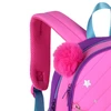 Kit mochila de costas 16" com orelhinhas de pompom, lancheira térmica 9" e estojo escolar Follow Your Dreams Luluca