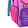 Kit mochila de costas 16" com orelhinhas de pompom, lancheira térmica 9" e estojo escolar Follow Your Dreams Luluca