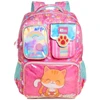 Kit mochila de costas, lancheira térmica 2 em 1 e estojo escolar Tween Gato Confetti 1 Xeryus