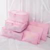 Kit organizador necessaire de mala 6 peças