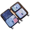 Kit organizador necessaire de mala 6 peças