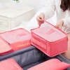 Kit organizador necessaire de mala 6 peças
