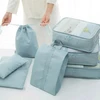 Kit organizador necessaire de mala 7 peças