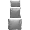 Kit organizador necessaire de mala cinza Lyor 6 peças