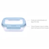 Kit pote hermético infantil azul Buba 3 peças