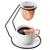 Kit refil mini filtro coador de café individual Fast Coffee Black Arthi 3 unidades