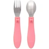 Kit talher infantil BubaZoo Unicórnio rosa Buba