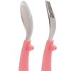 Kit talher infantil BubaZoo Unicórnio rosa Buba