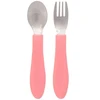 Kit talher infantil BubaZoo Unicórnio rosa Buba