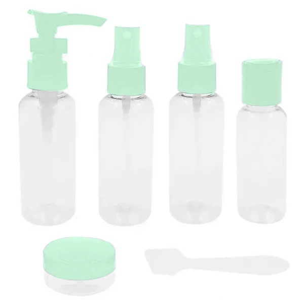 Kit viagem com necessaire impermeável 7 peças