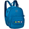 Lancheira térmica 2 em 1 10" Beaded Fun Rebecca Bonbon - azul
