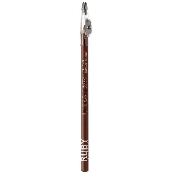 Lápis de boca Lip Liner Ultra-Easy RK by Kiss - deep red