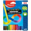 Lápis de cor infinito Color'Peps Infinity 12 cores Maped