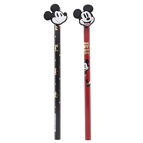Lápis grafite HB Nº 2 Top Mickey Molin 2 peças