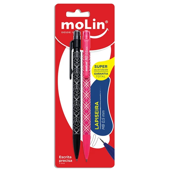 Lapiseira MB Molin 0,5 mm 2 peças