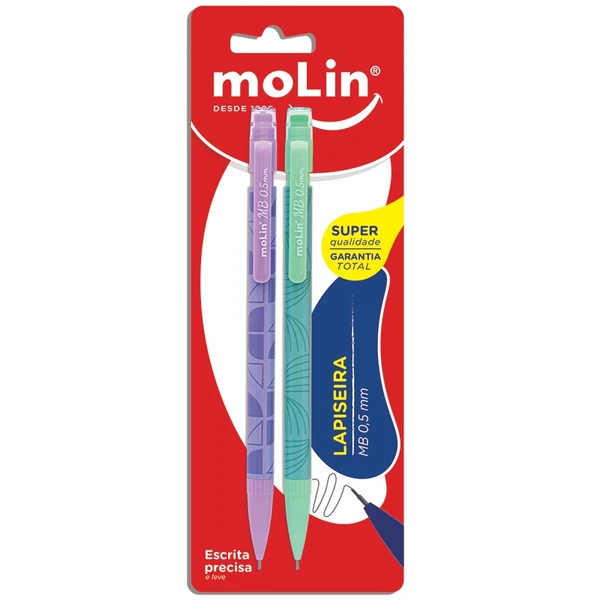 Lapiseira MB Molin 0,5 mm 2 peças