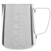 Leiteira com medida em inox Lyor 600 ml