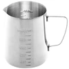 Leiteira com medida em inox Lyor 600 ml