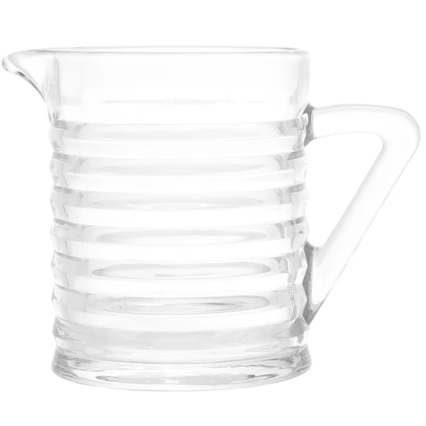 Leiteira de vidro Colmeia Lyor 340 ml