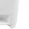 Lixeira com pedal branca 8 litros 24x22x30