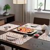 Lugar americano com estampa de abelha Honey Bee Happy 43x28