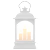Luminária Mini Lanterna Retrô com 3 velas de LED 7x12
