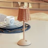 Luminária de mesa com 3 tons de luz Lagoon bege Wolff