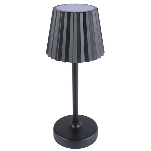 Luminária de mesa com 3 tons de luz Radiance preta Wolff