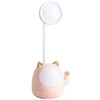 Luminária de mesa e apontador de lápis Gato da Sorte Maneki Neko