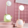 Luminária de mesa e apontador de lápis Gato da Sorte Maneki Neko